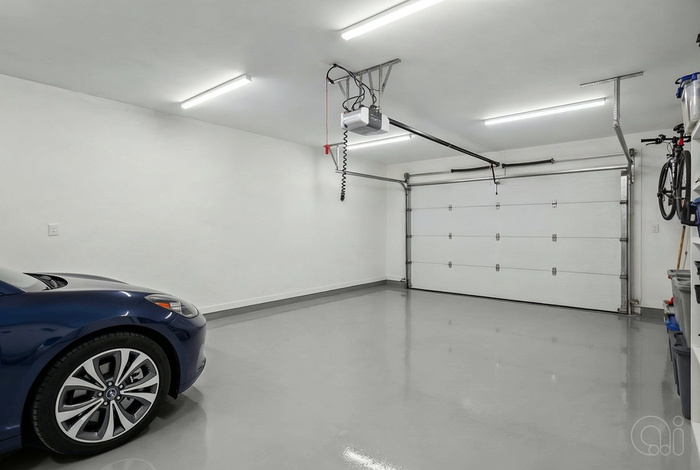 Gulvmaling 2K epoxy lysgrå 4 kg - LUXI®